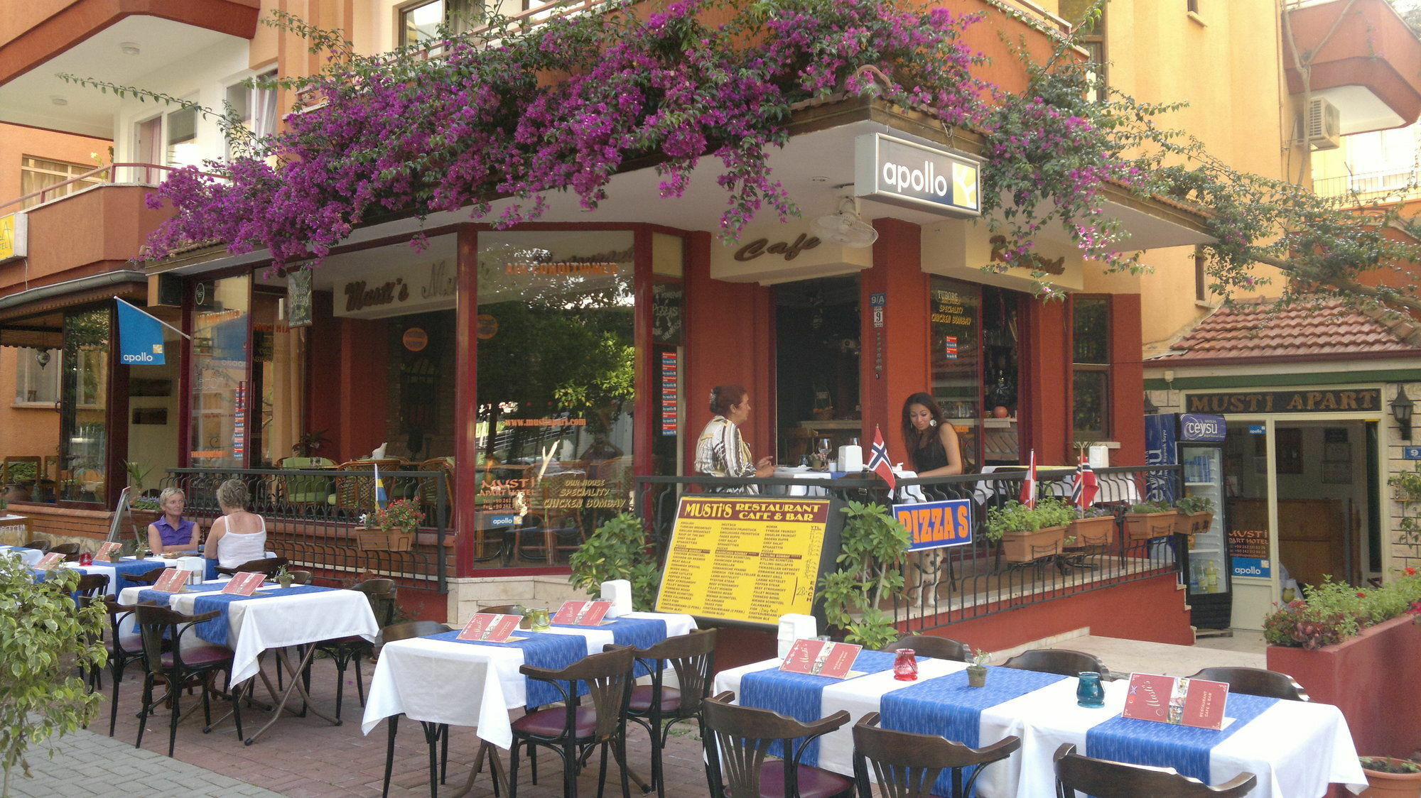 Musti Apart Hotel Alanya Exterior foto